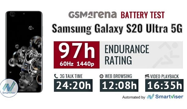 باتری Galaxy S20 Ultra