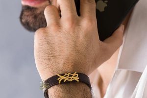 دستبند چرمی مردانه برای کادو